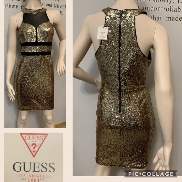 GUESS Sequin Dress❤️ - Picture 5 of 6